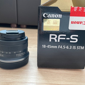 Rf-s 18-45mm f4.5-6.3 IS STM 팝니다