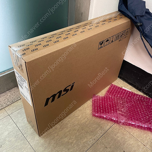 MSI 15M A10SE 새것 , 업그레이드 했음