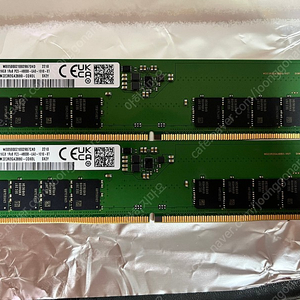 삼성 DDR5 램 4800 CL40 32G(16G*2)