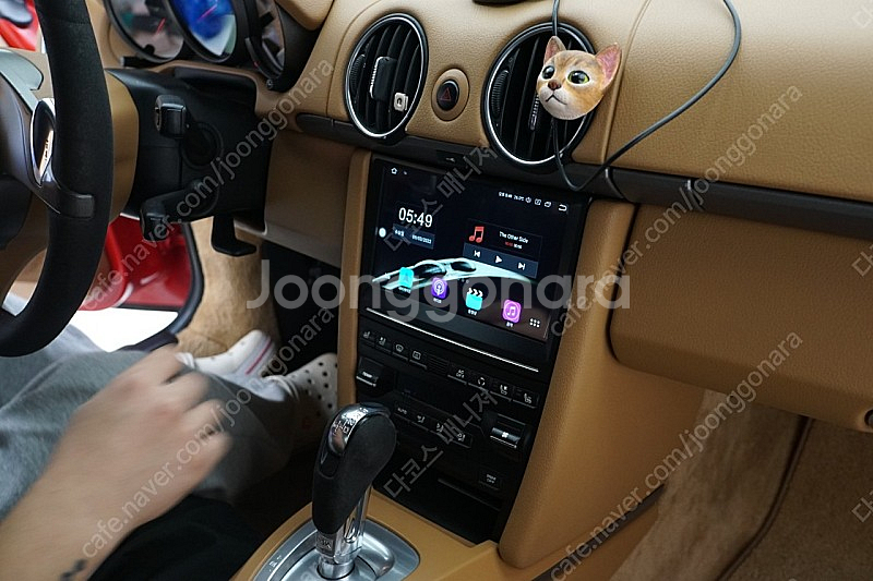 포르쉐 987 박스터 전용 안드로이드올인원모니터 팝니다...--0