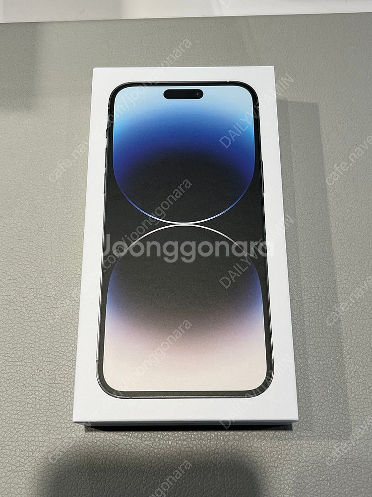 미개봉 아이폰 14 프로 맥스 실버 256gb 판매--0