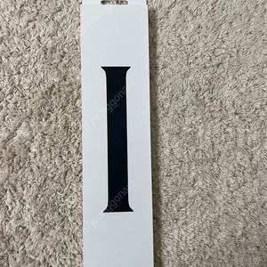 [애플정품] 애플워치 7,8 전용 41mm 미드나이트 색상(블랙) 솔로루프 5 사이즈 스트랩