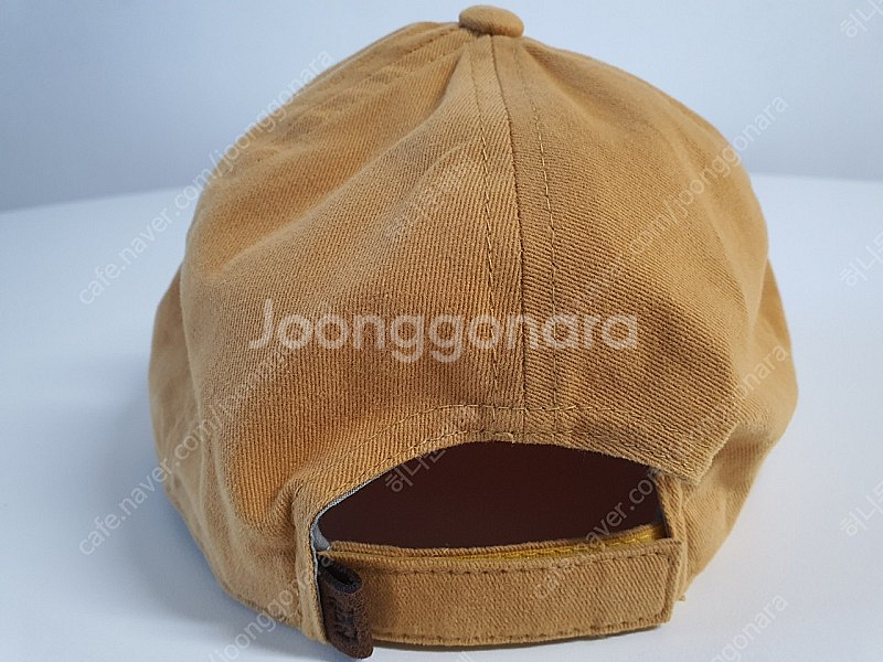 신묘한 얼굴 볼캡 yellow--1