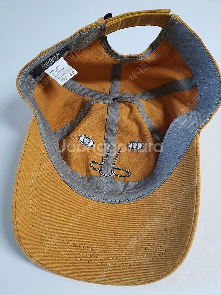 신묘한 얼굴 볼캡 yellow--4
