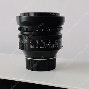 라이카 Leica Noctilux 50mm f1.0 E60 4세대, Summicron 50mm f2.0 3세대