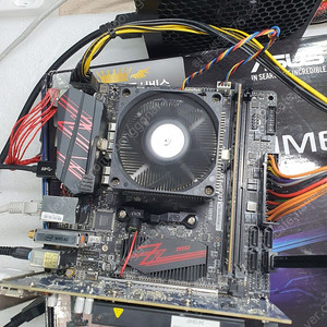 MSI B450i gaming ac plus. wifi. itx 보드