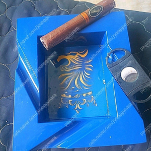 시가재떨이 cigar ashtray 튜브, 빈박스 외