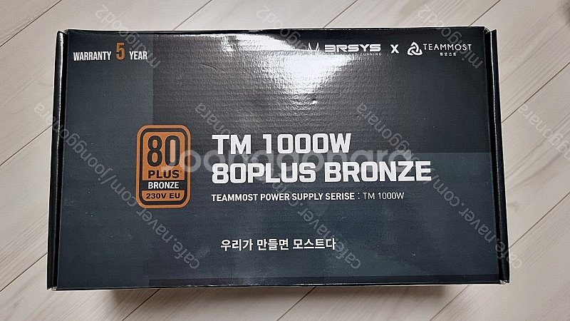 [인천] 3RSYS TEAMMOST TM 1000W 파워 80PLUS BRONZE 230V EU--1