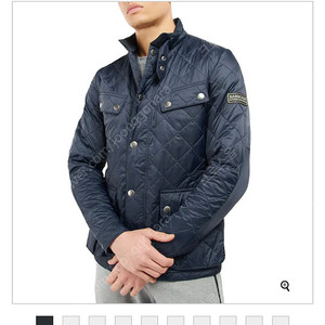 [XL] 바버 인터네셔널 퀼트 자켓
