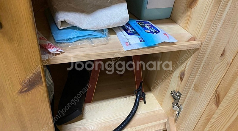 소나무 원목 수납장 주방부페장--2