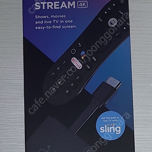 새제품 미개봉)티보 TiVo Stream 4K 새제품