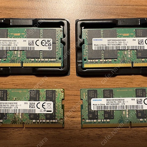 삼성 DDR4 2666 노트북램 16G 2개, 32G 2개 판매합니다.