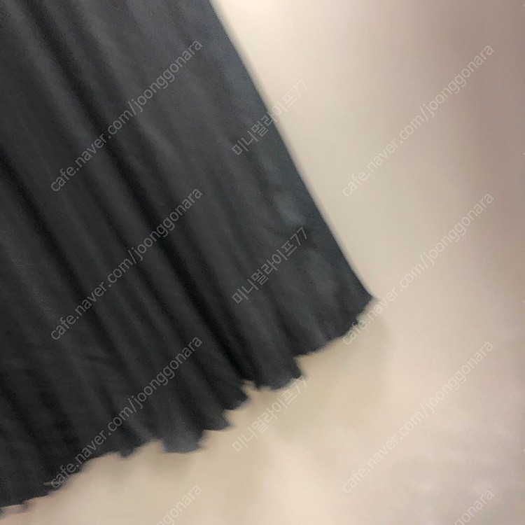 마시모두띠 플리츠 블랙 롱 스커트 주름 치마 S 하객룩 결혼식 이미지