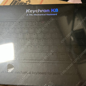 Keychron 키크론 K8 (K8 C2) 알루미늄 RGB 기계식 청축