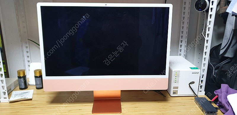 (풀박스) m1 아이맥(imac) 24인치 고급형(8cpu 8gpu 512g) + 애플케어플러스(기간 넉넉함) 판매... 이미지