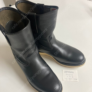 REDWING / 8169 PECOS / BLACK / 260,265mm