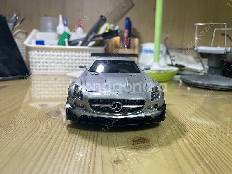 Fujimi 1/24 sls gt3 완성작 팝니다--1