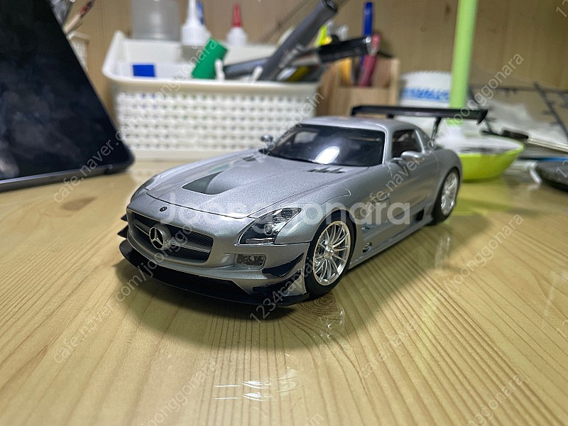 Fujimi 1/24 sls gt3 완성작 팝니다--2