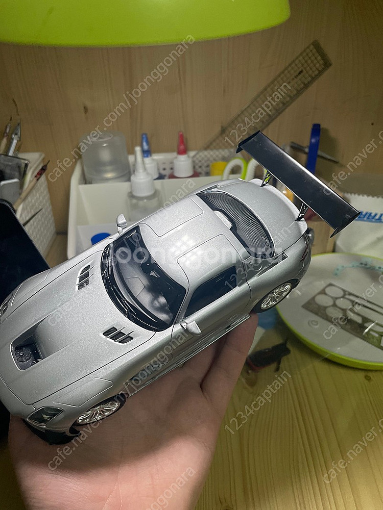 Fujimi 1/24 sls gt3 완성작 팝니다--3
