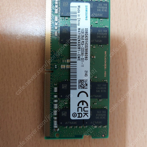 삼성 DDR4 16GB PC4-25600 노트북용 저전력 2143주차