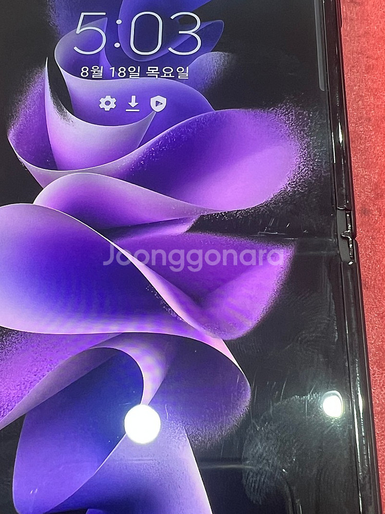 갤럭시플립3 25만원판매합니다--4