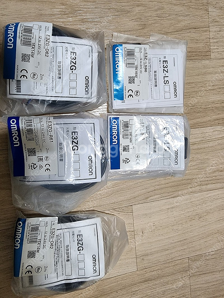 E3Z-L86,E3ZG-D62,E3ZG-R61(미개봉품...--0