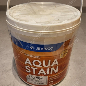 개인) 제비스코 아쿠아 스테인 302백색 3.7L (jevisco stain)