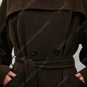 마틴킴 DOUBLE WOOL COAT IN BROWN