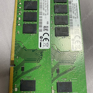 삼성램 ddr4 19200 b다이 16gb*2 8.5에 판매합니다