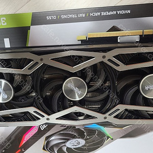 이엠텍 RTX3060TI 블랙에디션 판매합니다~ (개인,가정집사용)