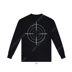 칸예 웨스트 Donda 롱 슬리브 [Size: L 100] (Kanye West Bullseye DONDA Chicago Listening Event L/S T-shirt)