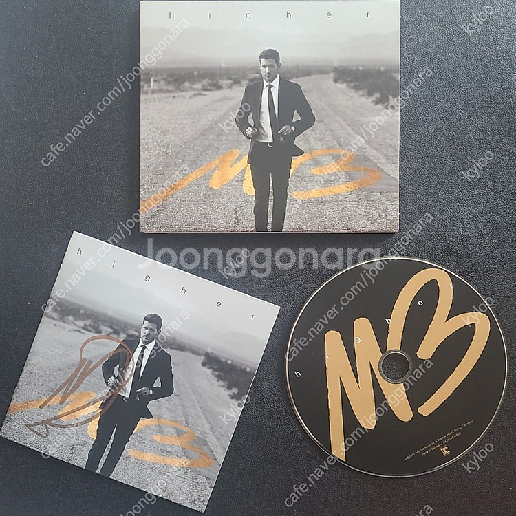 마이클부블레 친필사인 CD--1