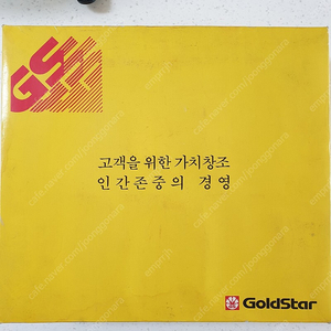 Goldstar 레트로 유리잔