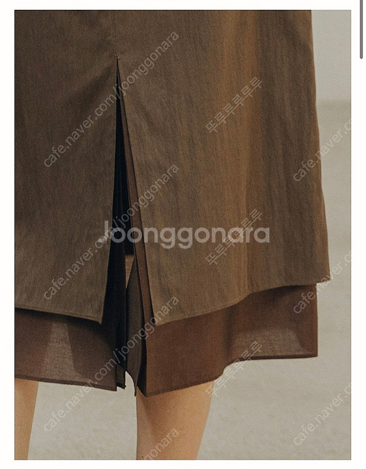 리플레인 H라인 스커트 55 택 달린 새상품--2