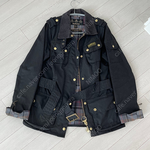 바버 Barbour 블랙 B.Intl Ladies International 자켓 8사이즈