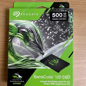 씨게이트 바라쿠다(Seagate barraCuda) 120 SSD (500G)​