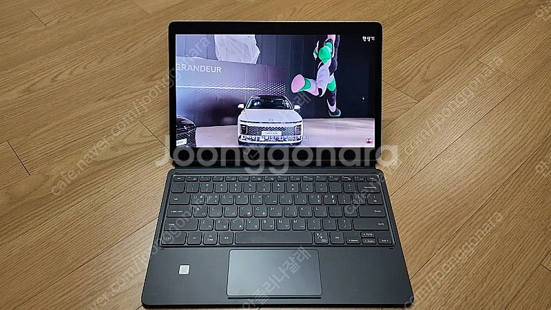 갤럭시탭 S7 FE 128g Wifi + 정품 키보드 판매--7