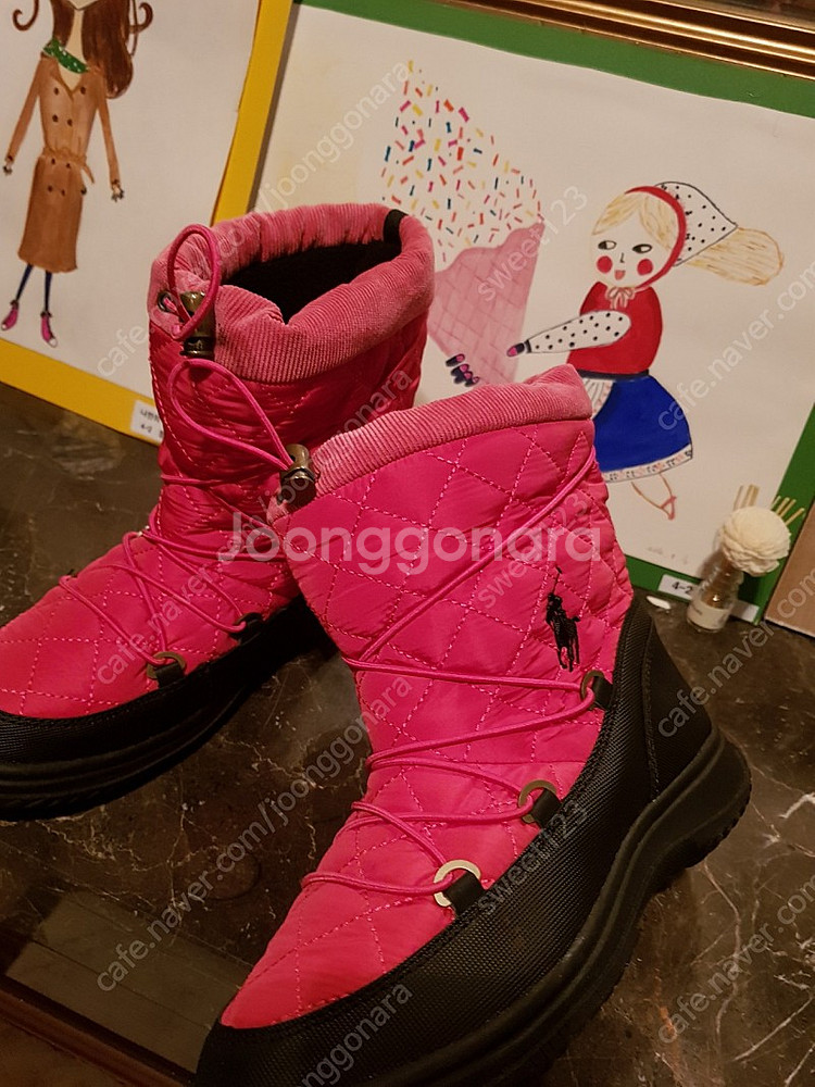 폴로 패딩부츠--0