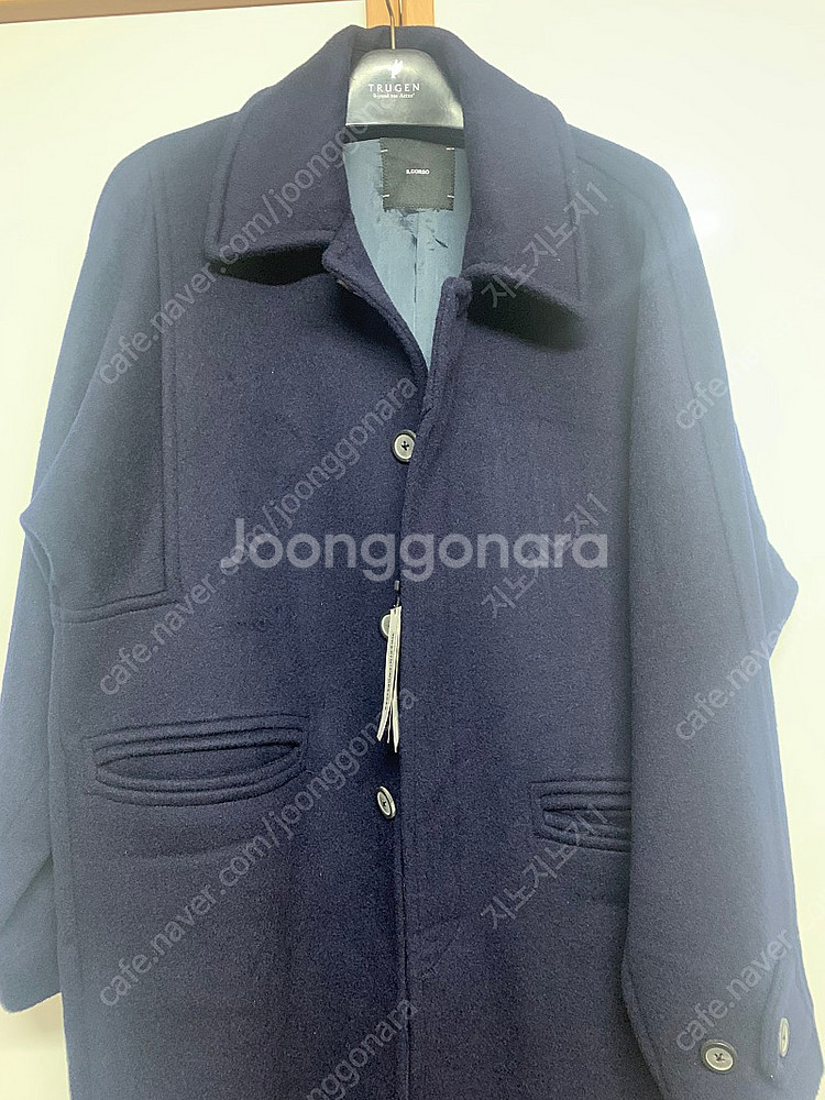 일꼬르소 21fw오버핏 발마칸 100사이즈--2