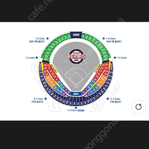 최강야구 곰들의모임 3루 네이비 328블럭 17,18열 단석(앞뒤)양도합니다.