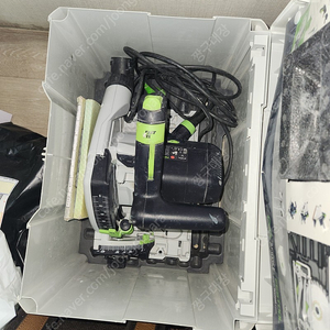 festool 플랜지쏘, 집진기 포함 팝니다.