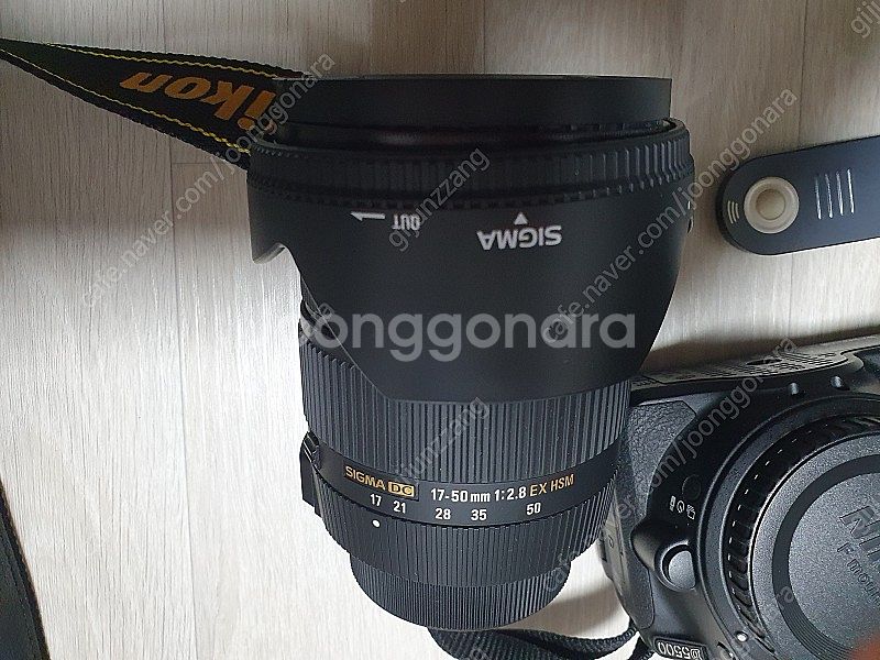 DSLR 니콘 D5500 & 시그마 17-50mm F....--0