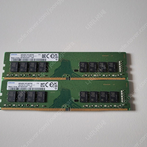 삼성 ddr4 3200mhz 32g(16g *2) 판매합니다.