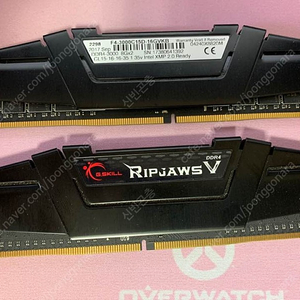 G.Skill Ripjaws DDR4 16GB (8G x2) CL15, 3600mhz CL19 작동확인 램 팝니다