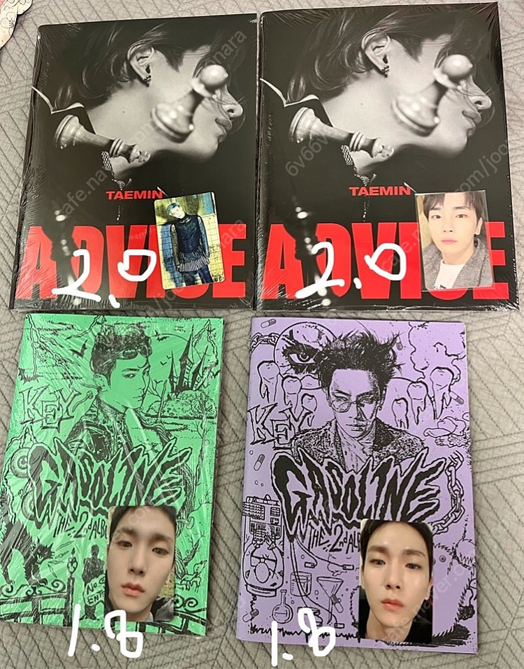 샤이니 앨범 포카 양도 (기범 키 태민) 이미지