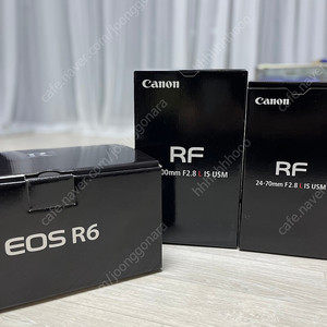 캐논 canon r6, rf 24-70 f2.8, rf 70-200 f2.8 판매합니다
