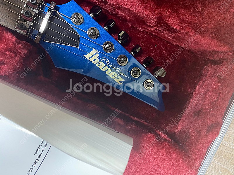 아이바네즈 일렉기타 RG655 코발트 블루 판매합니다.--2