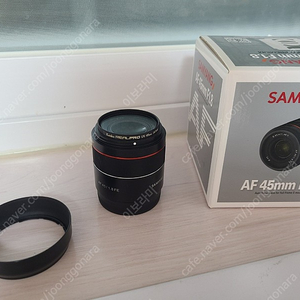 삼양 45mm f1.8 samyang 45.8 소니마운트 fe마운트