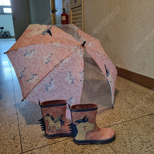 Has 유니콘 장화(사이즈32),우산