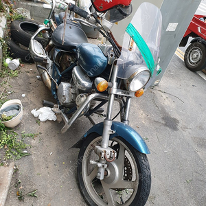 마그마 125cc 부품용 대림 삼륜 오토바이